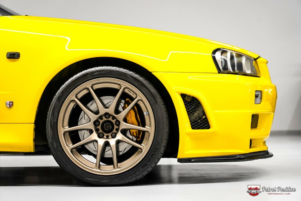 Nissan Skyline R34 GTR EV1 Yellow 1 of 68 Petrol Positive