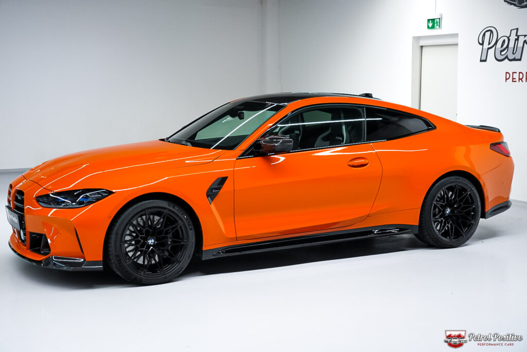 2022 M4 Competition Feuerorange Petrol Positive Performance Cars GmbH