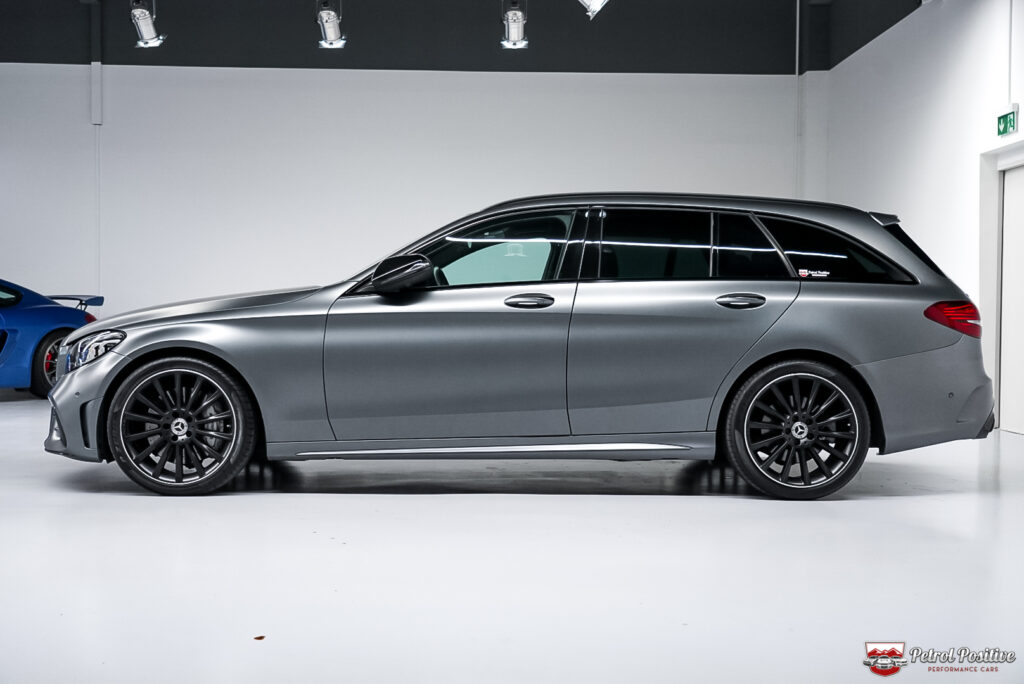 Mercedes C43 AMG TModell Grau Petrol Positive Performance Cars GmbH